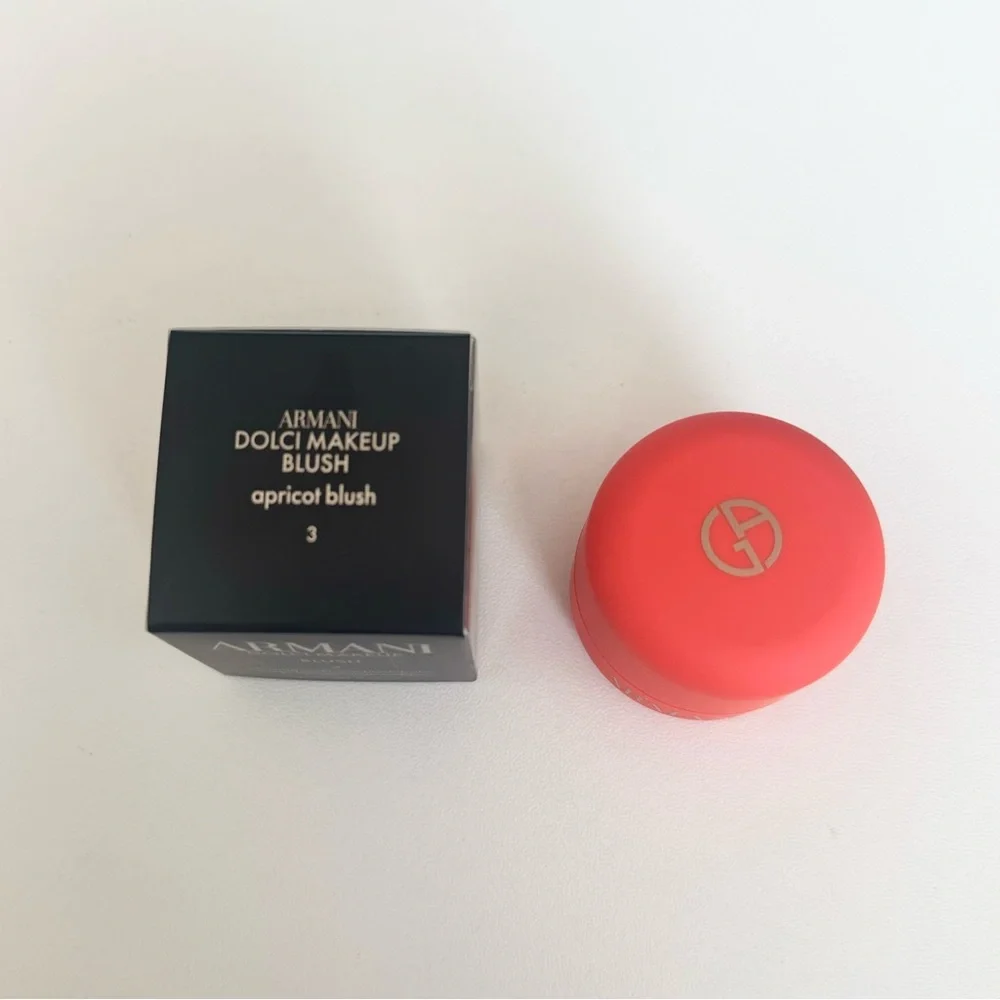 NEW Armani Beauty Dolci Blush Smoothing Cream to Powder Soft Matte Balm Makeup